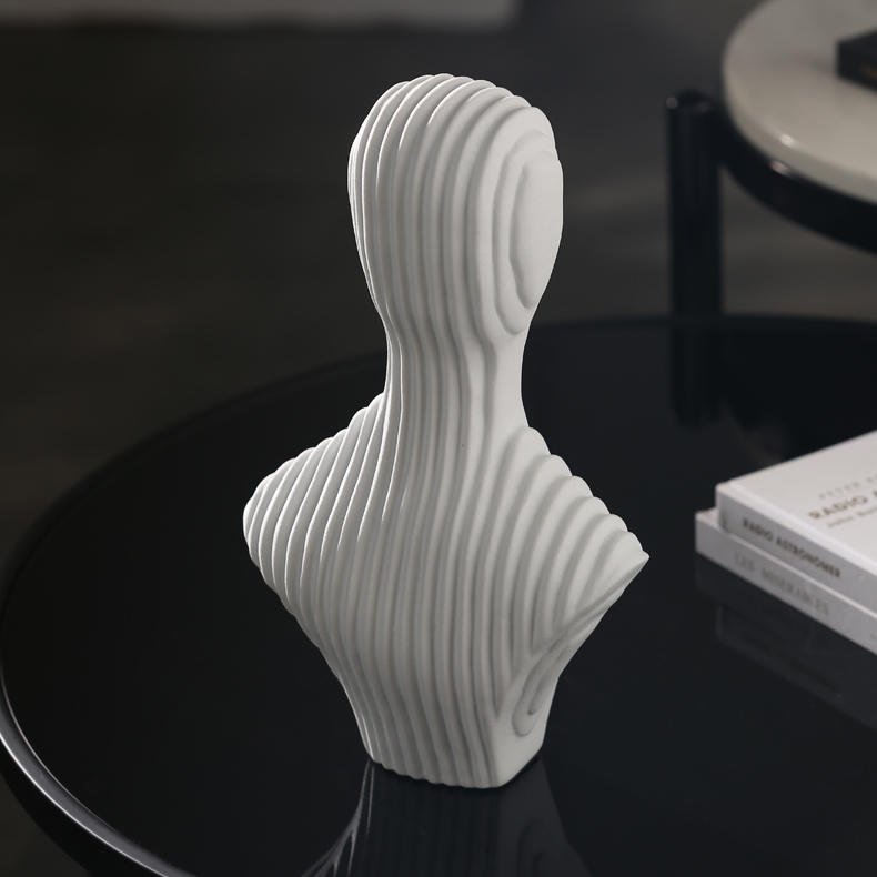 Modern Abstract Geometric Art Character Sculpture Home Decoration Ornaments